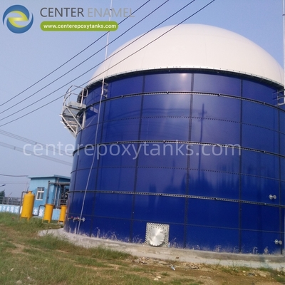 Çift Membranlı Çatı Tarım Çamurları için: Tankı mühürler ve gaz depolar.