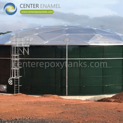 Ham Su Tankları için Alüminyum Jeodezik Kubbe Çatı: İşlenmemiş Suyu Çevreden Korur
