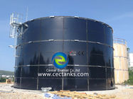 Çöplük ve atık su arıtma tesisleri için sıvı geçirmez bultlanmış çelik tanklar (STP)
