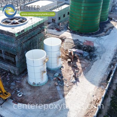 İçecek Atık Suları Arıtma için FBE Kaplı Tank - Şişelenmeden gelen yüksek hacimli düşük pH sıvı atıkları içmek için idealdir.