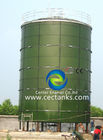 2.4M * 1.2M Enamel kaplı karbon çelik panellerden yapılmış çamur depolama tankı