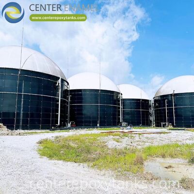 Mutfak Atıklarından Biyogaz Projesi için Biyogaz Tutucu: Biyogazı yakalar ve güvence altına alır, sızıntıyı önler ve kentsel ortamlarda koku kontrolü sağlar