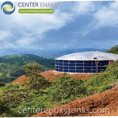 Kaynatılmış çelik kullanılmış motor yağı depolama tankları için iç yüzen çatılar: Kirli kokuları ve zararlı gaz birikmesini bastırır