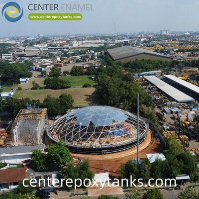 Saldırılmış Paslanmaz Çelik Kerosen Depolama Tankı için Yüzen Çatılar: Büyük Ölçekli Depolamalarda Kayıp ve Kirlenmeyi Minimize Ediyor