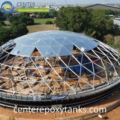 Kaynaklı Çelik Atık Yağı Depolama Tankları için Harici Yüzer Tavan: Zararlı dumanları ve kokuları hapsederek buharlaşmayı sınırlar