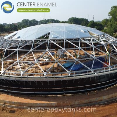 Saldırılmış Paslanmaz Çelik Dizel Depolama Tankları için Alüminyum Kubbe Çatı: Yakıt Buharlanmasını Minimize Ediyor ve Yağmur Sularının Yakıt Dayanıklılığını Zarar Vermesini Engelliyor
