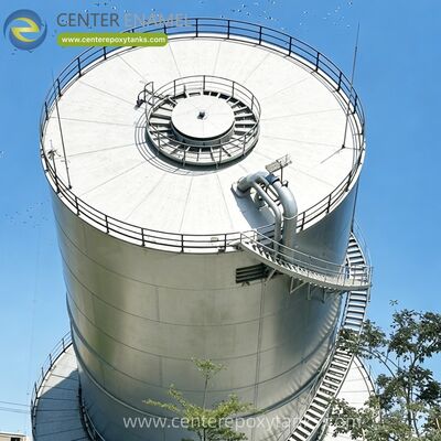 Yüzen Çatı Yağ Depolama Tankı olarak kaynaklı çelik tanklar: Yüksek dayanıklılıklı kaynaklı çelik kabukla buhar bastırma teknolojisini entegre eder