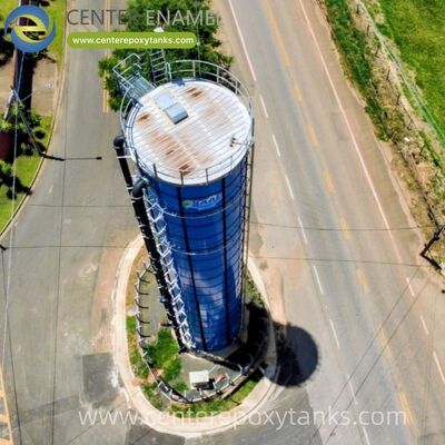 Yağmur suyu geri alma tankları olarak bultlanmış çelik tanklar: Büyük ölçekli kentsel ve endüstriyel su toplama için çevre dostu bir depolama sistemi.