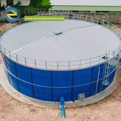 Bolted Steel Tanks as Biogas Tanks: Secure containment for the temporary storage and management of generated fuel gas.