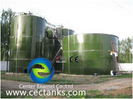 Büyük Boyutlu Enamel GLS / GFS Çelik Su Tankları Süper Korozyona - Dirençli