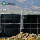 Belediye ve endüstriyel içme suyu depolama için 20 m3 kapasiteli bultlanmış çelik tanklar