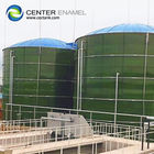 Yeşil sanayi su tankları, elektrik üretmek için kullanılan anaerobik sindirim tankları
