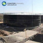 Kanalizasyon Arıtma için Özel Boyutlarda Üretilmiş Cam Erimiş Çelik Tanklar