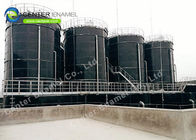 Cam kaplı çelik Endüstriyel Su Tankları 30000 Gallon Asit ve Alkali Direnci
