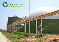 Endüstriyel atık su arıtma için çelikten eritilmiş cam anaerobik sindirme tankı