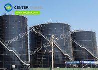 Alüminyum Çatılı Merkezi Enamel Boltlu Çelik Yangın Su Tankları
