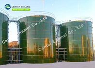 Cam kaplı çelik yangın koruması korozyona ve aşınmaya dayanıklı su depolama tankları