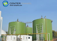 Endüstriyel sıvı depolama için cam kaplı çelik endüstriyel ticari su tankları