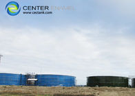 Karanlık Mavi PH14 Kanalizasyon için cam kaplı su depolama tankları