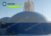 Hayvanlık Atık Su Projesi için Cam Kaplı Çelik Endüstriyel Sıvı Depolama Tankları