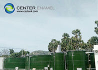 Atık su arıtma tesisi için çelikten füzelenmiş boğazlı cam endüstriyel su tankları