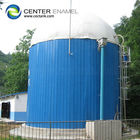 Cam kaplı çelik anaerobik sindirim tankı atık su tesisindeki organik atık sindirici