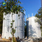 Belediye katı atık arıtma tesisi için anaerobik sindirici tank