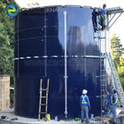 Atık su arıtma projeleri için çelikle füzelenmiş cam çamur depolama tankı