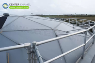Su temini ve atık su arıtma tesisleri için korozyona dayanıklı alüminyum kubbe çatıları