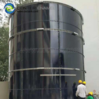 0.40mm kaplama camı erimiş çelik tankları atık su depolama tankı projesi