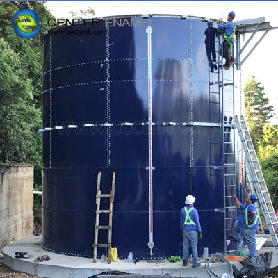 60,000-galon cam kaplı çelik (GLS) tankları: Ticari ve endüstriyel su depolama için hassas altyapı