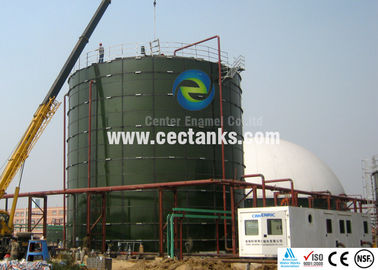 Enamel kaplı çelik çilingirli tanklar depolama için tahıl depolama siloları