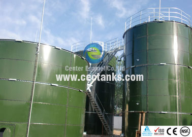 Porselen Enamel Çelik Tahıl Depolama Silosu / 200 000 Gallon Su Tankı GFTS
