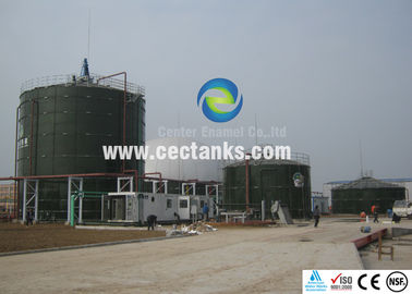 Enamel kaplama kimyasal depolama tankı, endüstriyel su depolama tankı