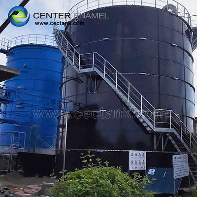 Merkez Enamel, atık su arıtma projesi için cam kaplı çelik SBR tankları sağladı.