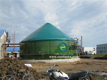 Atık su arıtma digestörü 0.25 mm - 0.4 mm kaplama kalınlığı ile kanalizasyon arıtma tankı