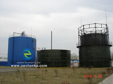 Mükemmel korozyon koruması Su depolama için cam kaplı çelik tanklar PH 1-14