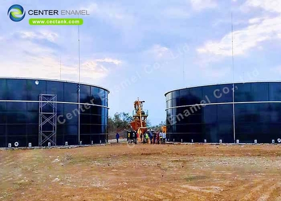 OSHA Cam Erimiş Çelik sıvı depolama tankları Maden Su Tankları Projesi