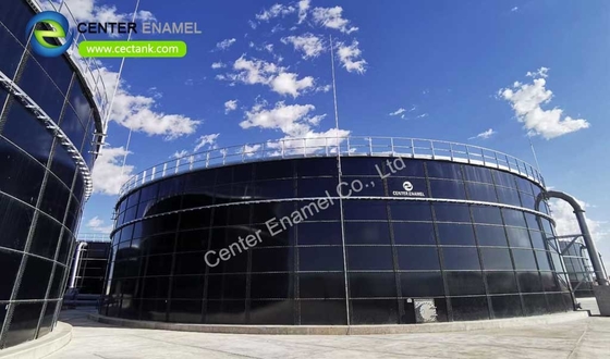 Karanlık yeşil boğazlı çelik CSTR reaktör tankları Atık Su Tuzlu Su