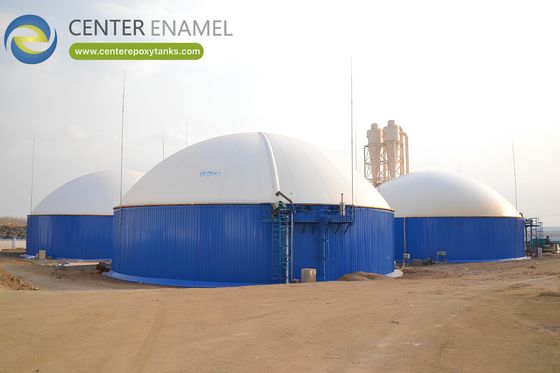 Biyogaz tanklarında Modern Çift Membran Çatı Üretici
