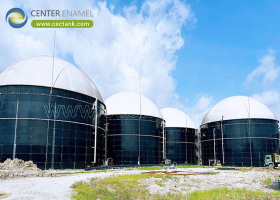 Boltlu Çelik Biyogaz Depolama Tankları: Tek ve Çift Membranlı Çatılarla Gaz Sığdırımını Optimize Etmek
