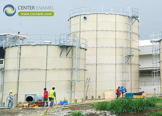 Özel tasarlanmış epoksi kaplı çelik yumuşak su depolama tankları