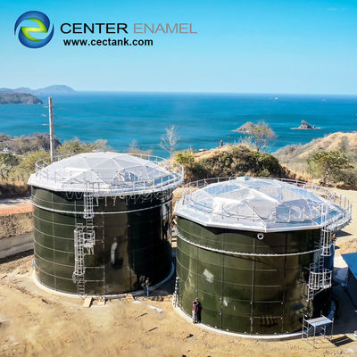 Center Enamel, Sao Tome ve Principe ham petrol depolama tankları için Alüminyum Kubbe Çatı sağlayabilir