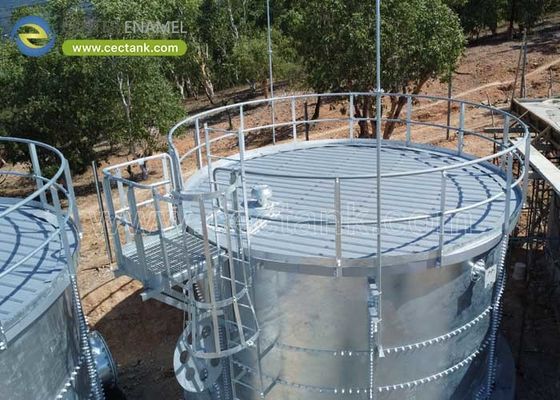 Çeşitli Tarım Balıkçılık Toplama Uygulamalar için Güçlü Galvanizli Çelik Tanklar