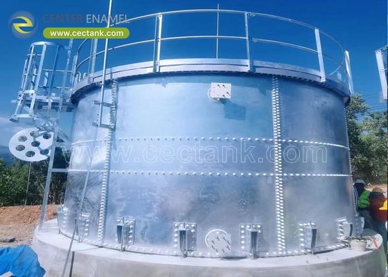 Endüstriyel Atölyelerde Temiz Su Depolama İçin Galvanizli Çelik Tanklar