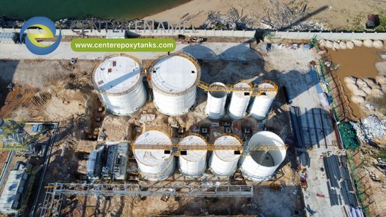 Sıvı Yakıt Depolama için Epoksi Kaplı Çelik Cıvatalı Tanklar: Verimlilik ve Güvenlik