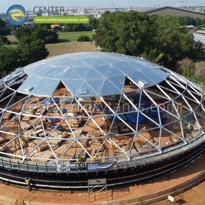 Aluminum Dome Roofs for Holding Tanks: A Reliable Cover for Temporary Containment