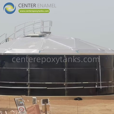 Aluminum Geodesic Dome Roof for Potable Drinking Water Tanks: Protects Drinking Water from the Elements