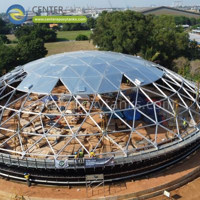 Petrol Depolama Tankları için Alüminyum Kubbe Çatı: VOC emisyonlarını kontrol eder ve buharlaşma kaybını azaltır