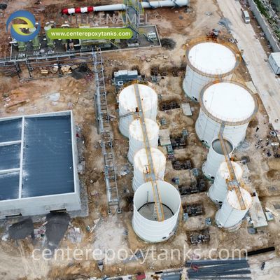 FBE Kaplamalı Tank, Palm Yağı Fabrikası Atık Su Arıtımı İçin - Özellikle yüksek organik POME'nin dayanıklı bir şekilde tutulması için tasarlanmıştır.